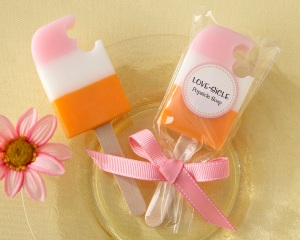 “Love-sicle” Lightly Scented Popsicle Soap 